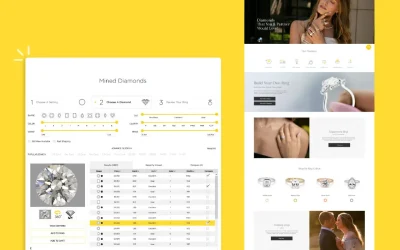 Chicago Jewelry Website Design – Online Diamond Retailer