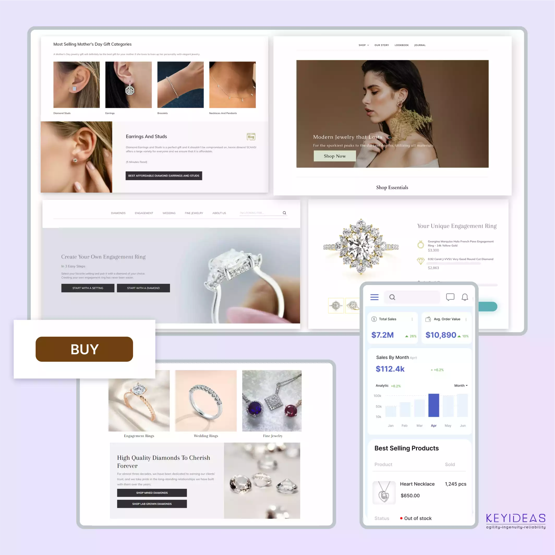 responsive online jewellery store