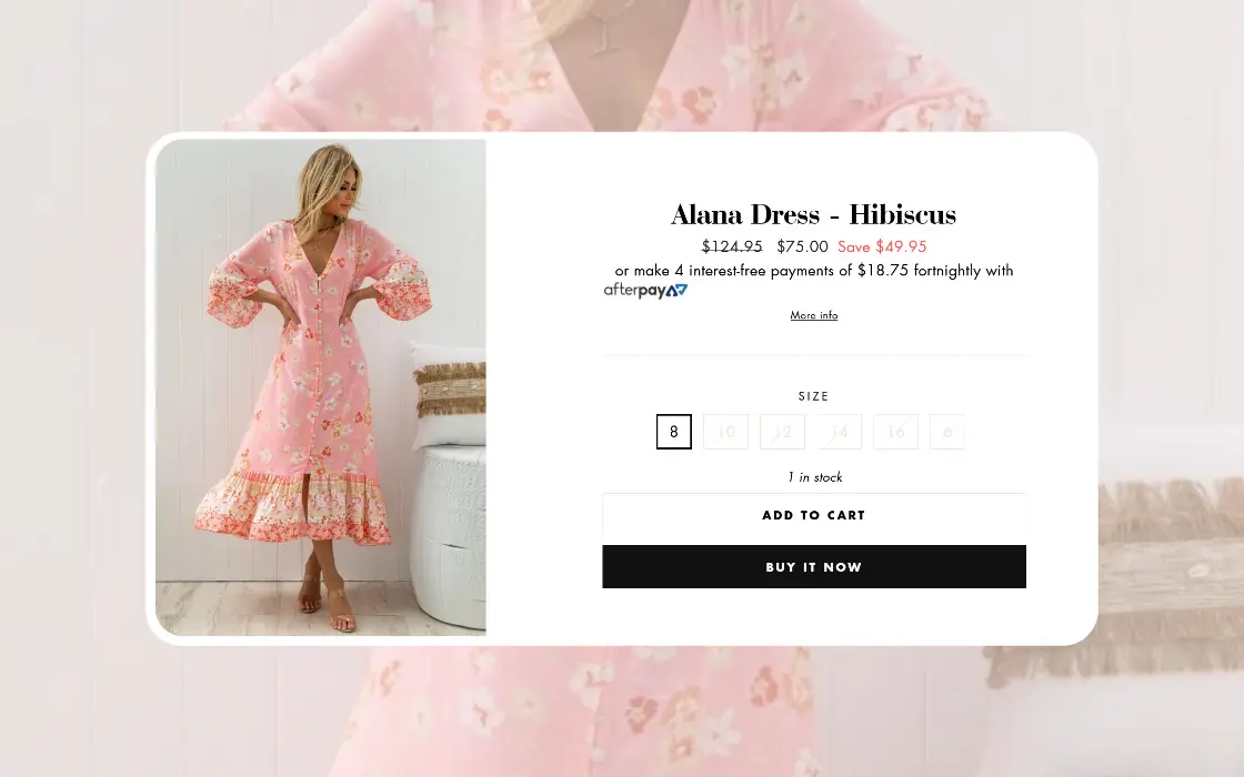 Fashion e-Commerce Australia (Online Clothing Store Website – Fashion E-Commerce)
