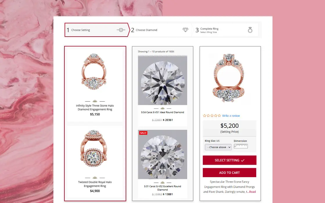 NYC jewelry website company
