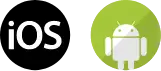 ios android logo