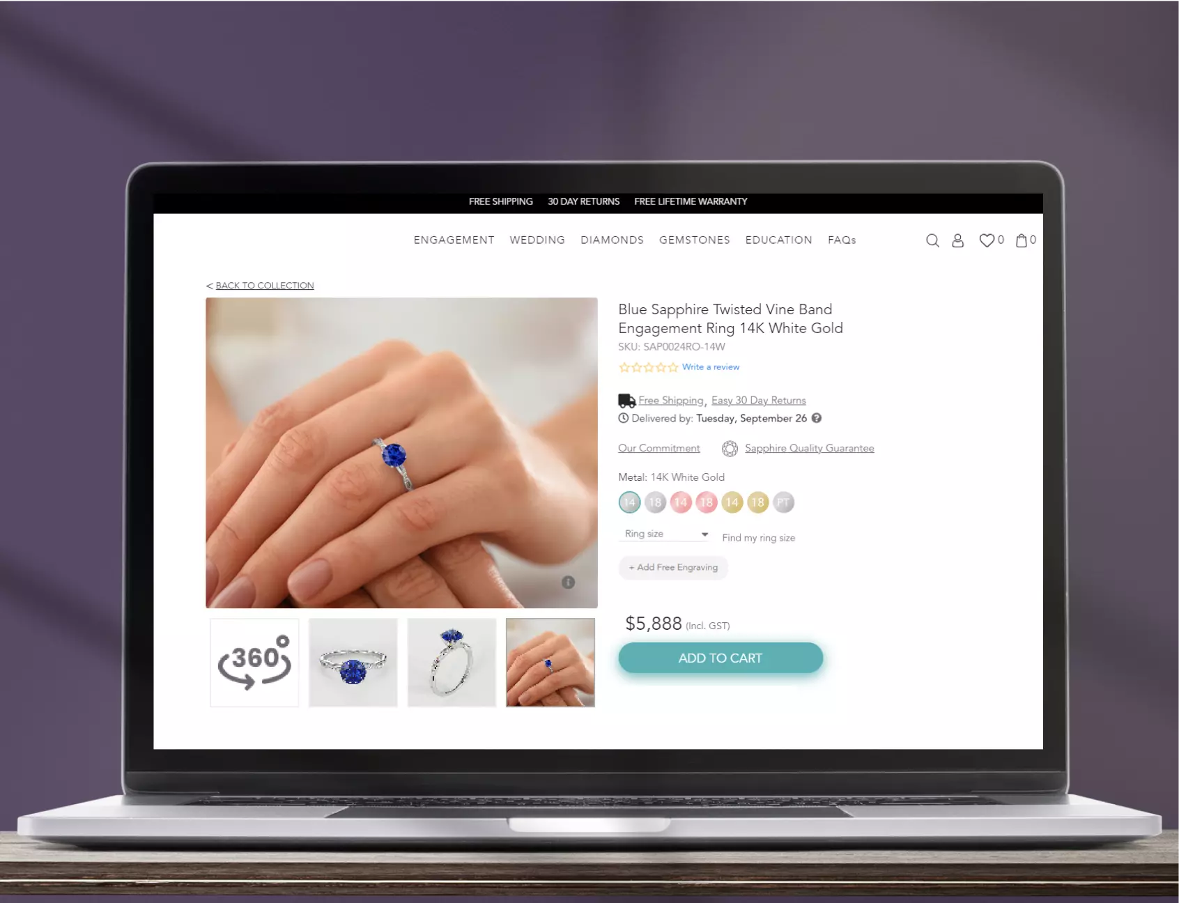 Jewellery company website development Pricing & Packages Web Banner