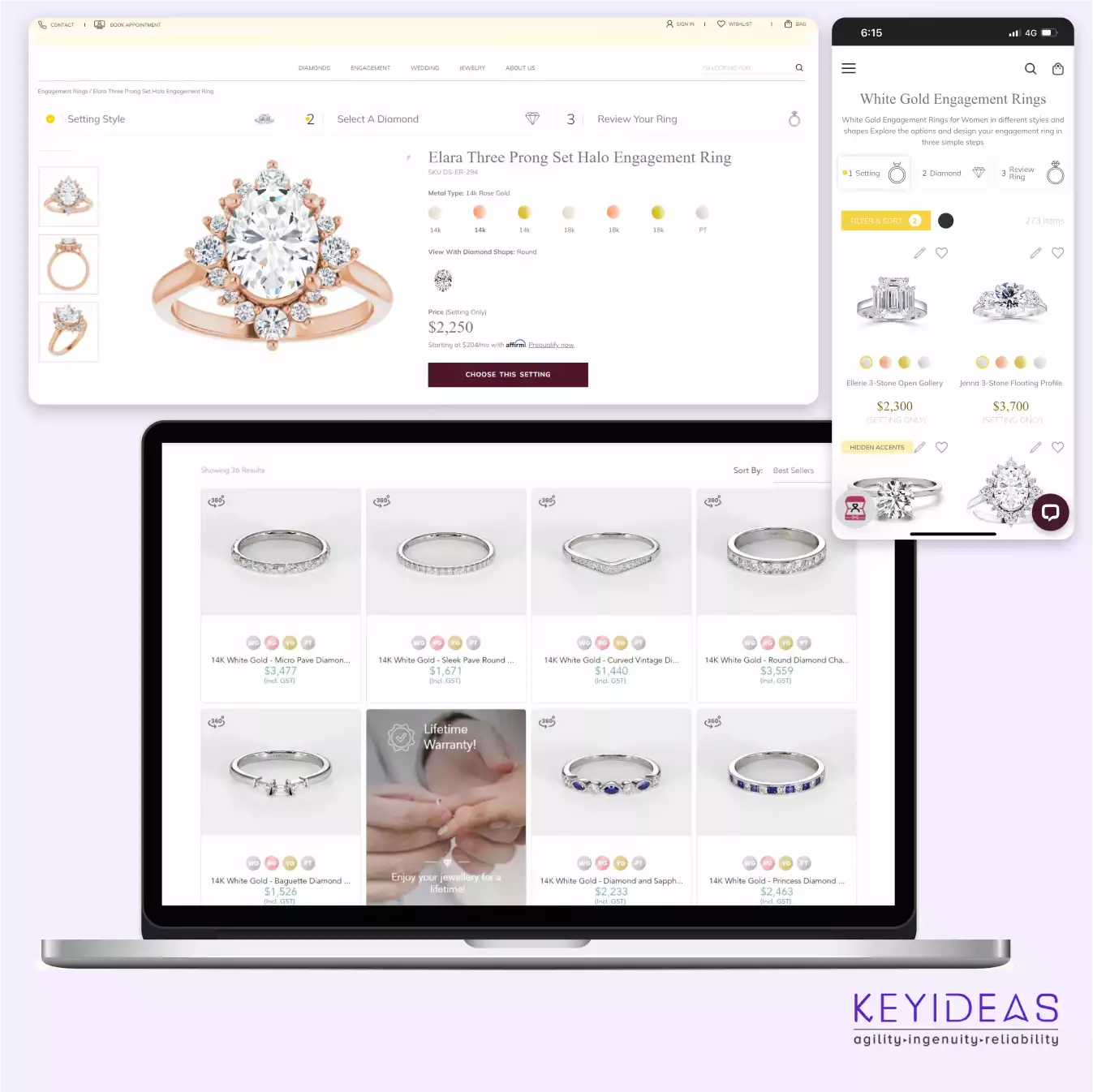 jewelry Ecomm marketing ideas