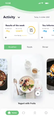 iPhone UI medic app