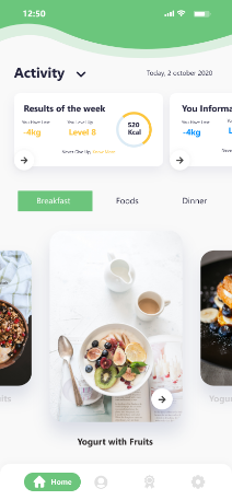 iPhone UI medic app