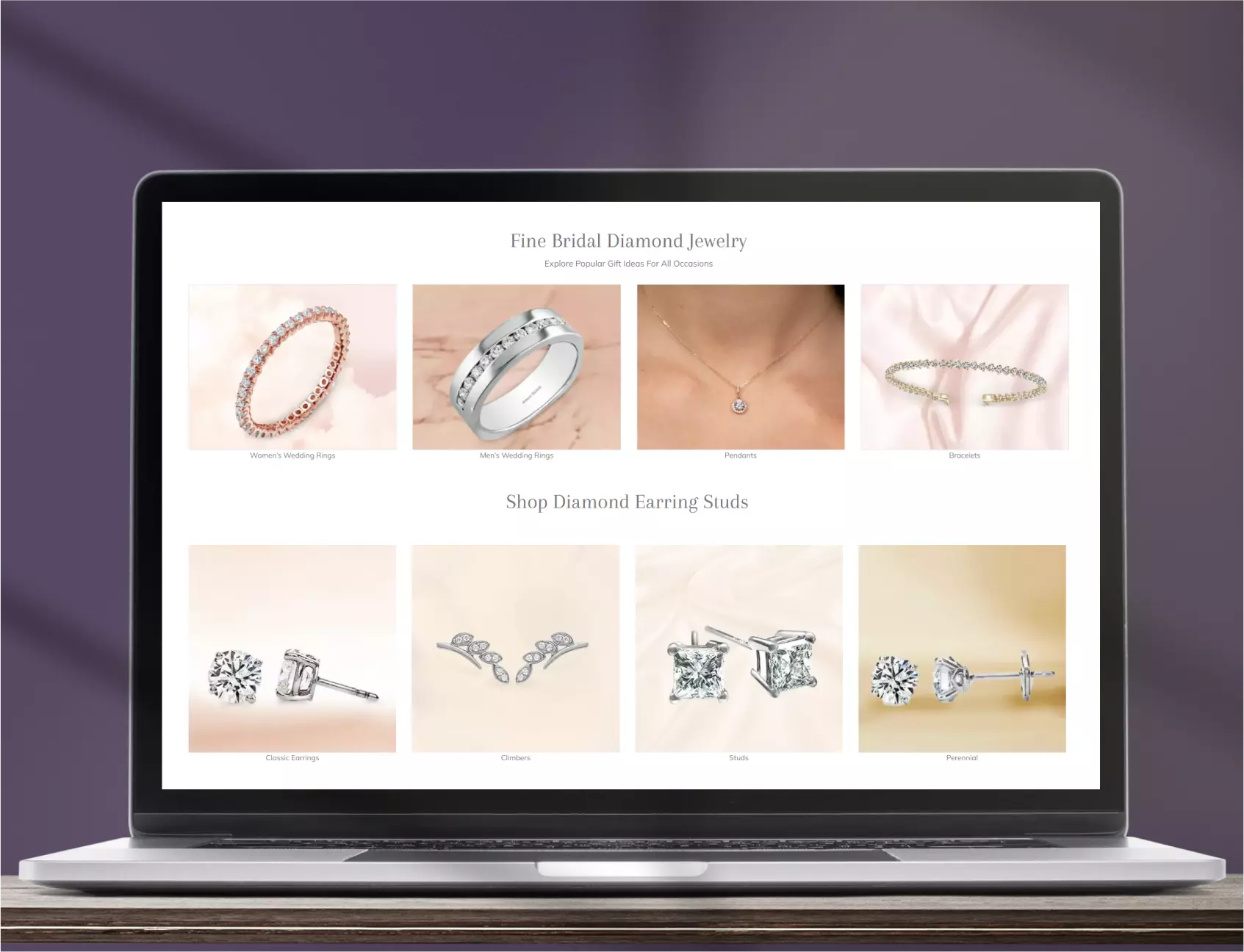 Jewelry Ecommerce Website Banner