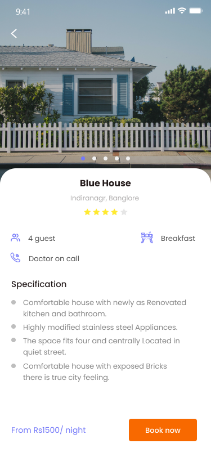 iPhone UI medic app