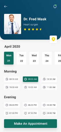 iPhone UI Housing app
