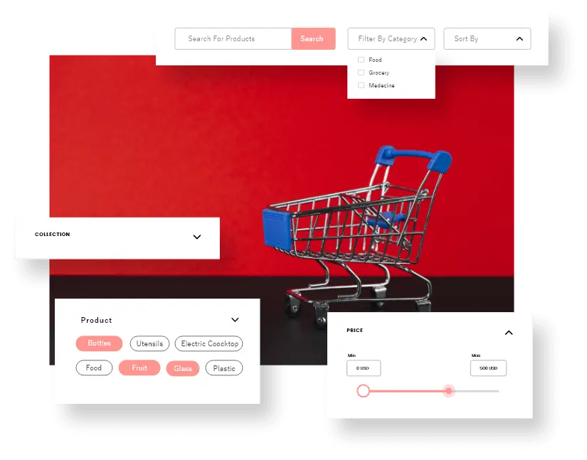 Departmental Store Website Development