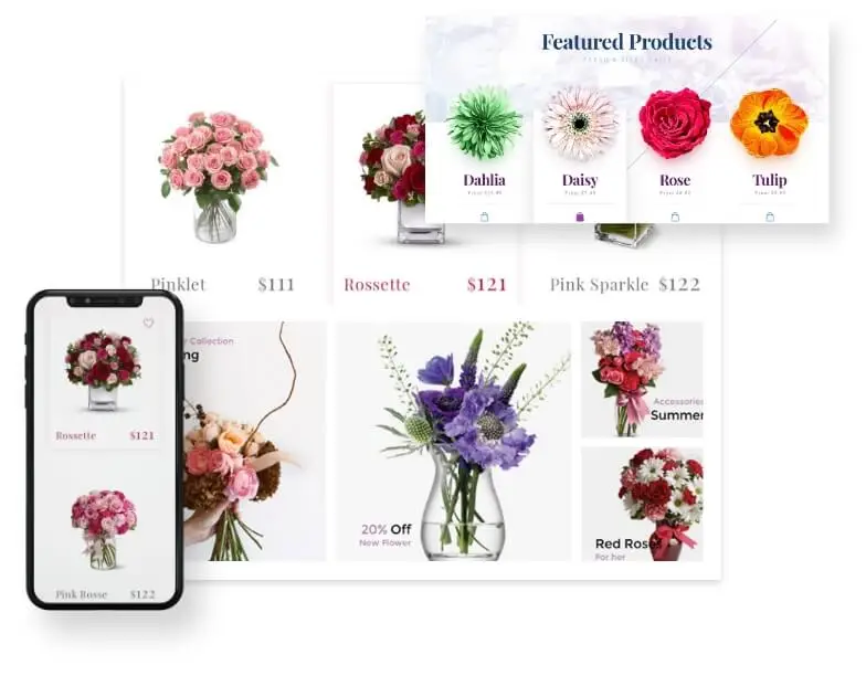 Advance Search & Product Specifications flora