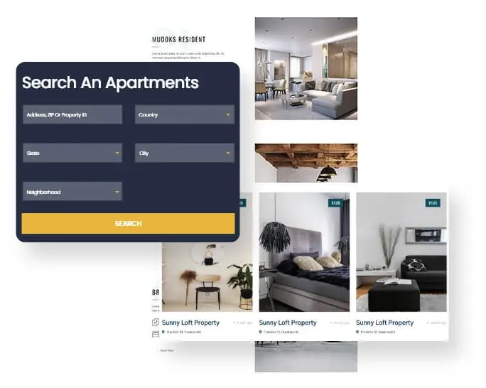 Advance Search Option Complex Apartment