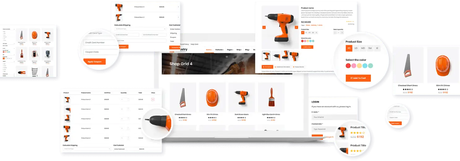 Advanced Online Shop general website design agency