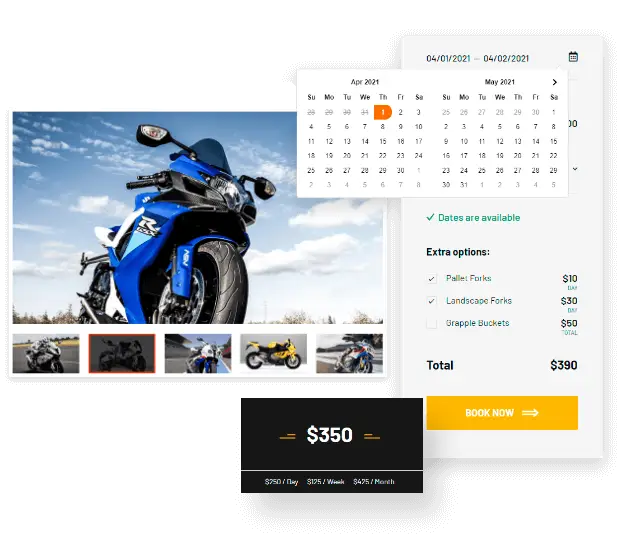 auto inventory on Auto Repair Website Design