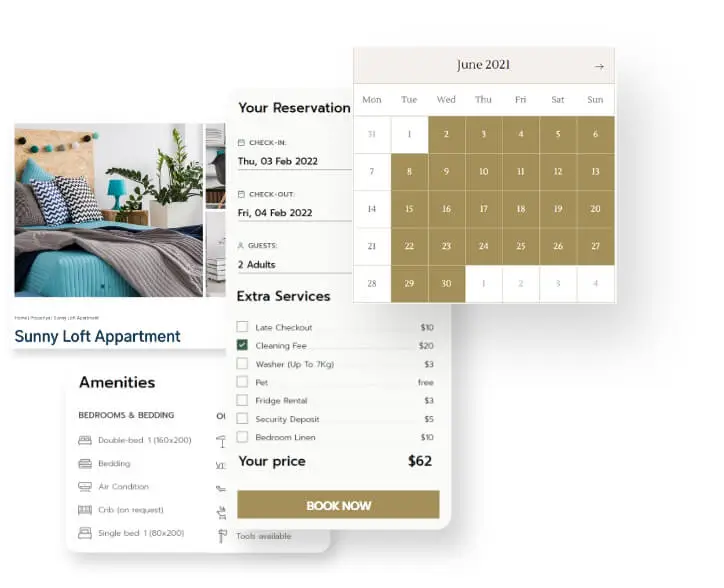 Amazing Booking Calendar Property Management