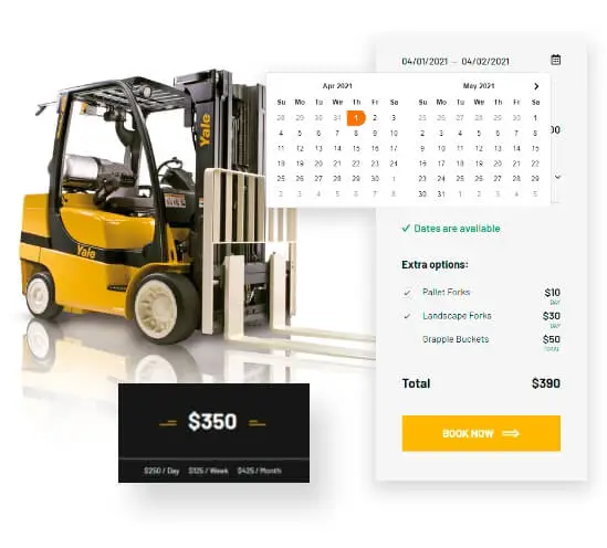 Amazing Booking Calendar Forklift Dealers