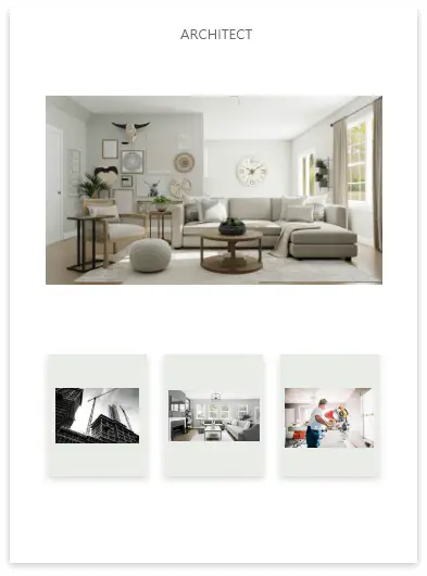website development for Architects