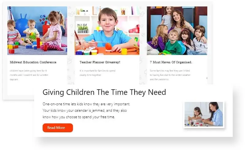 Blogging Platform Child Care