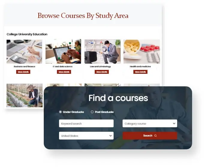 Browse Courses Higher Education