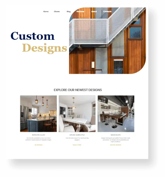 content creation for building material suppliers website design