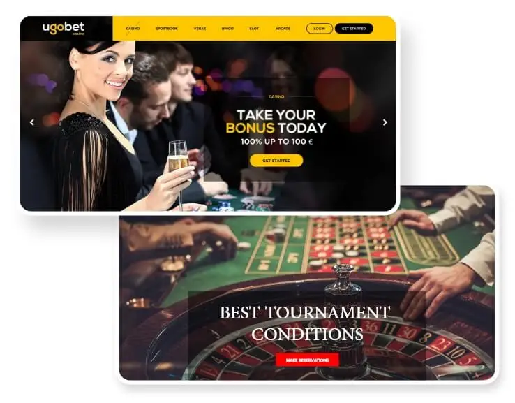 Casinos Website Design