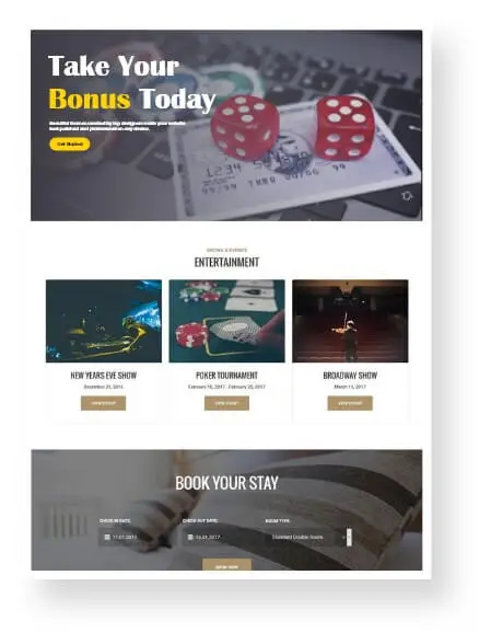 Casinos Web Design & Development Agency