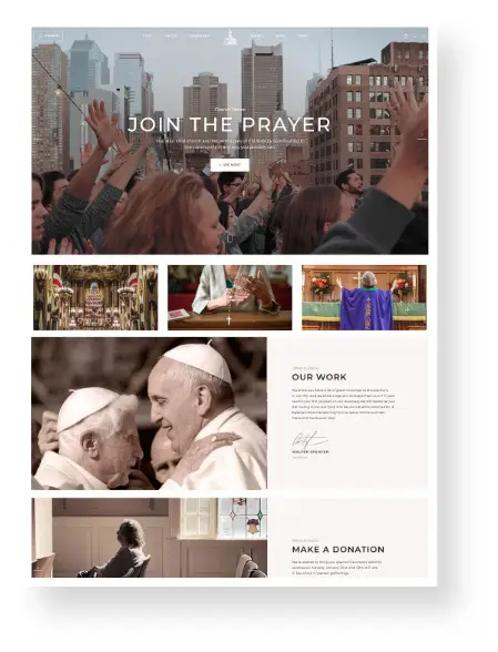 Church Web Design Image