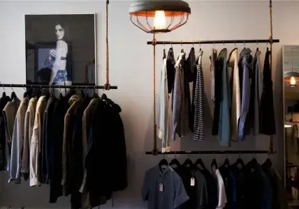 clothing brand website design