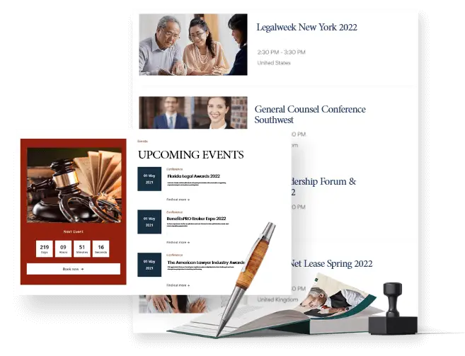 Create Legal Events Legal Companies