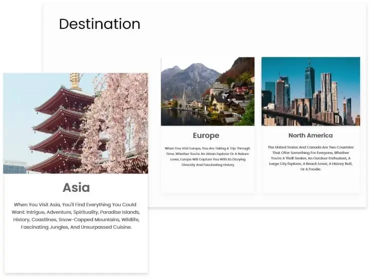 Destination Tourism