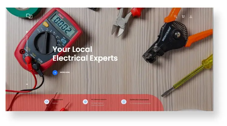Develop Electrician Websites Design