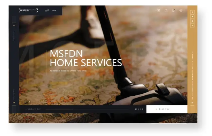 Home Renovation Website Design