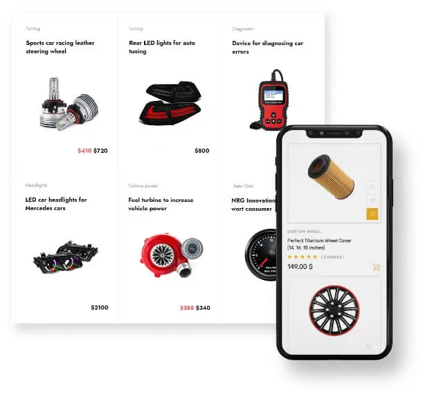 inventory management for Top Automotive Service Website