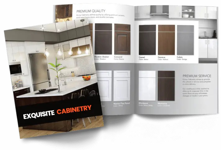 Download online Brochure for cabinet manufacturers website design