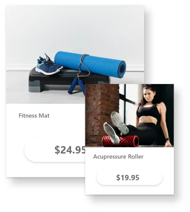 E-Commerce Functionality Personal Trainers