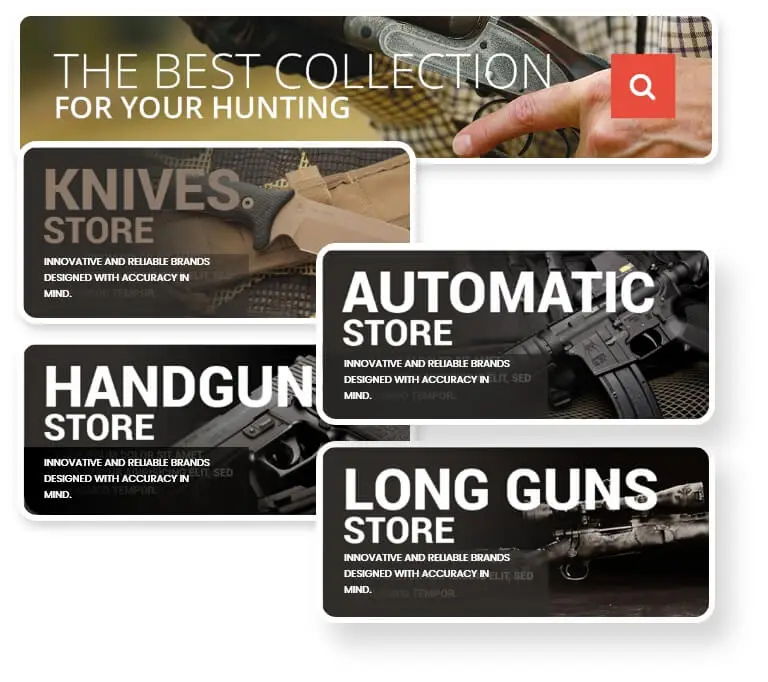 Easily Accessible Service Informations Gun Stores