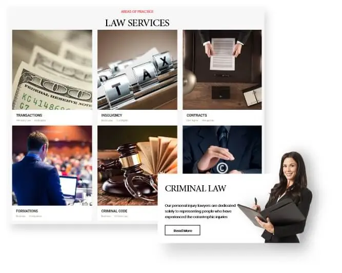 Easily Accessible Legal Practice Areas Law Firms