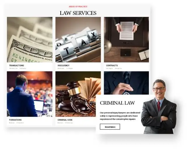 Easily Accessible Legal Practice Areas Lawyers