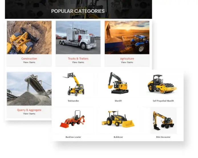 Easily Accessible Service Information Heavy Equipment