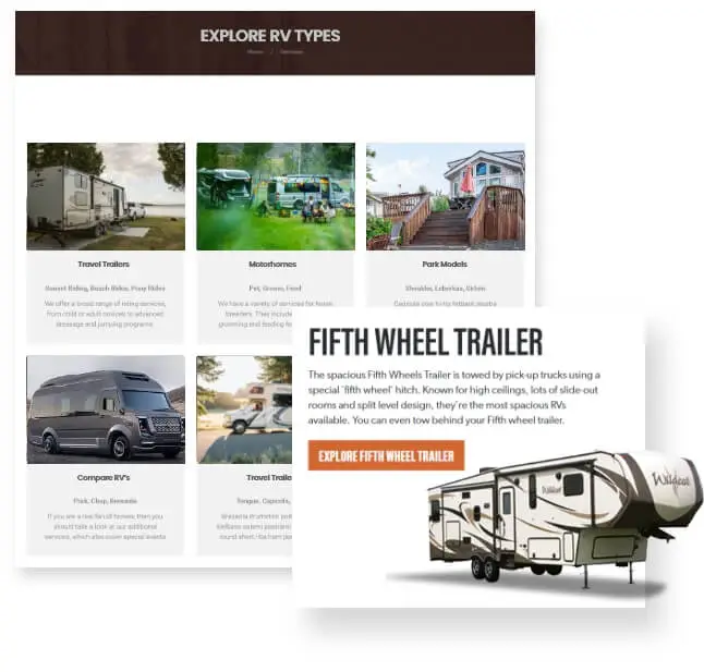 Easily Accessible Service Information RV Dealers