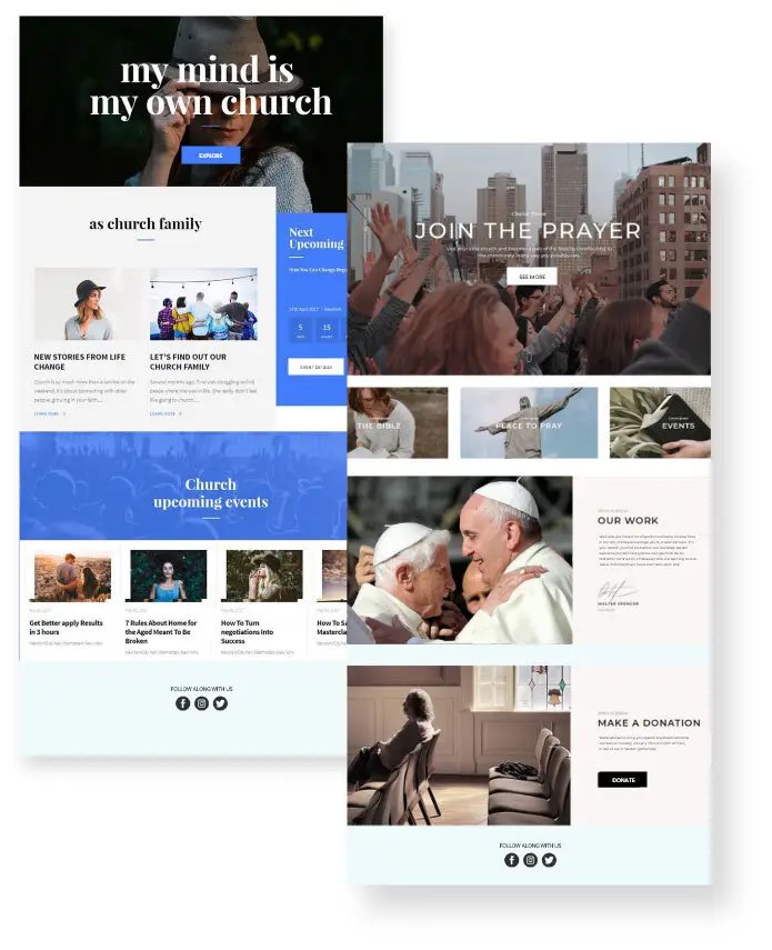 Email Marketing For Church Website