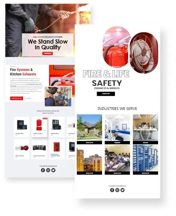 Email Marketing Fire Protection