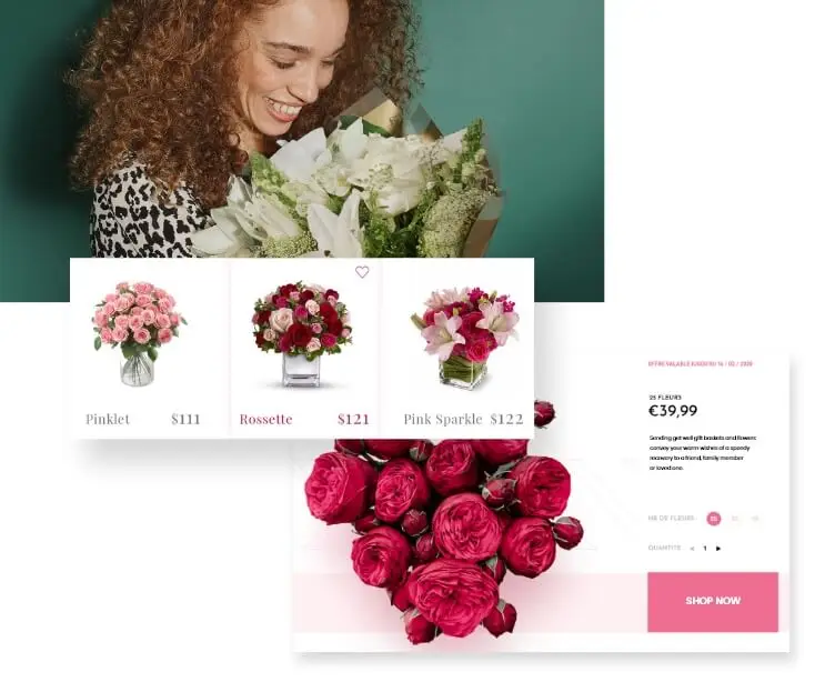 Engage Visitors With Enticing Photos flora