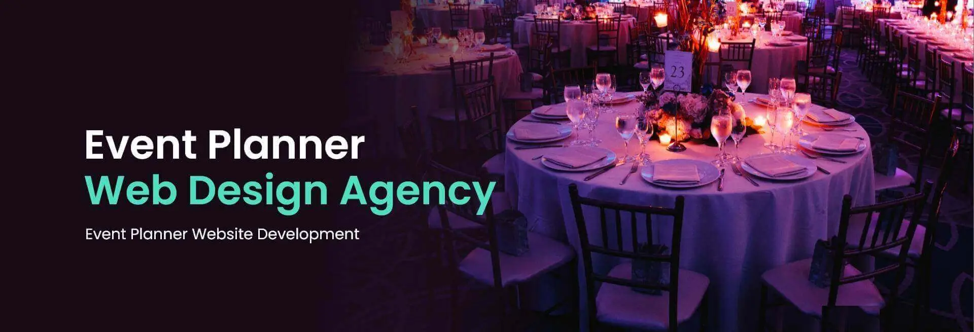 Event Management Website design