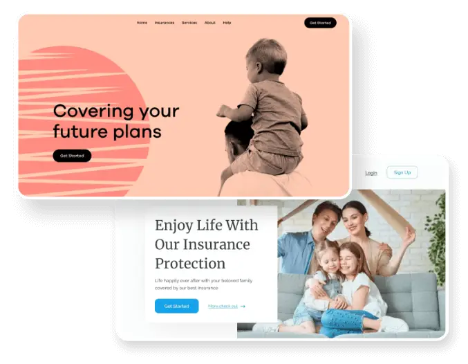 Flexible Theme Options Financial Insurance