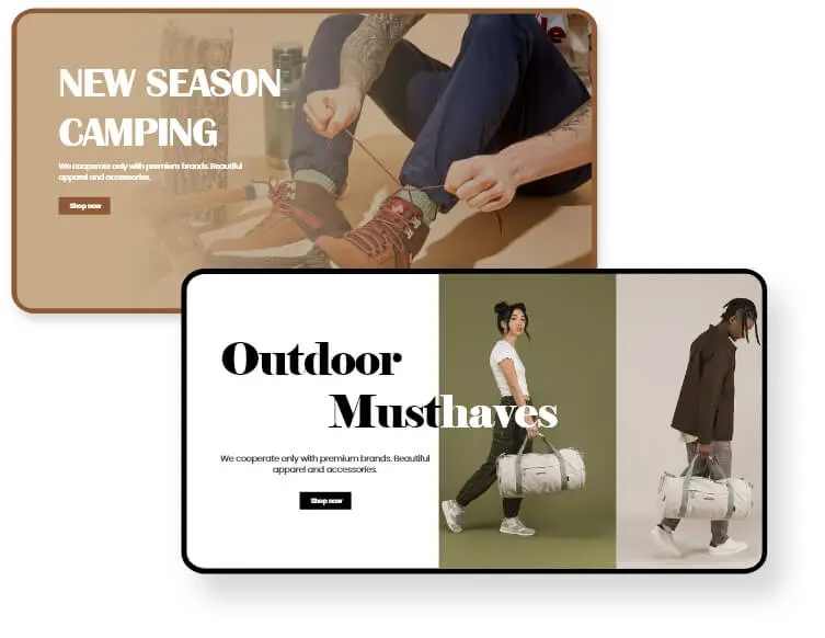 Flexible Theme Options Outdoor Products