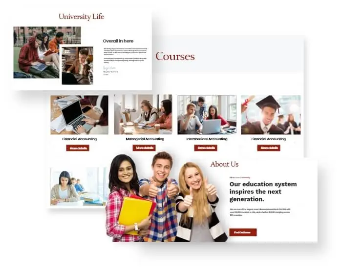 Fully Essential Information Pages Universities and College