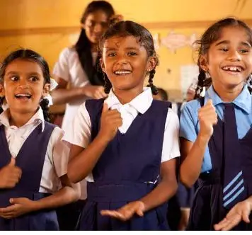 Happy students faces