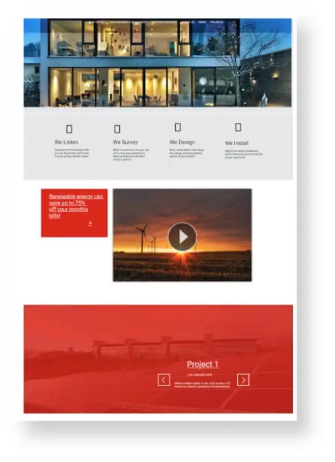 website for home energy companies