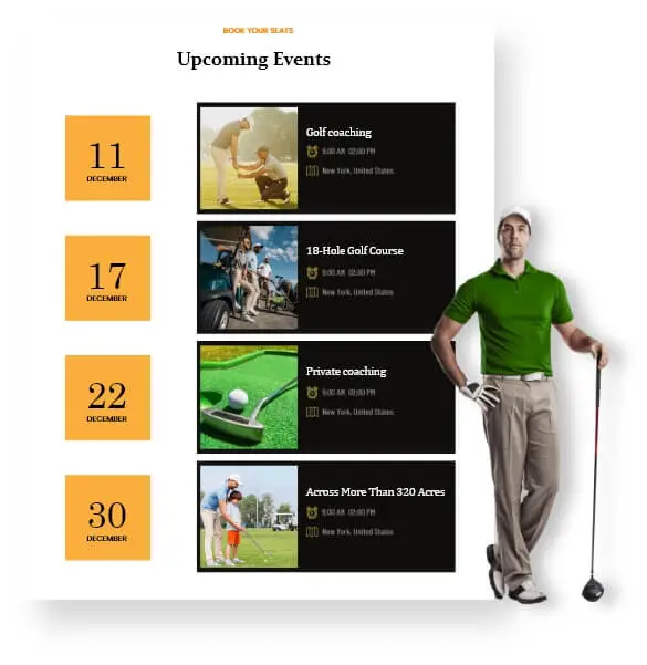 Latest Events & Informations Golf Course