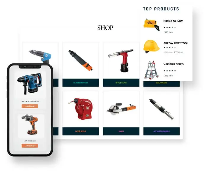 Latest Online Shop for well drilling website design